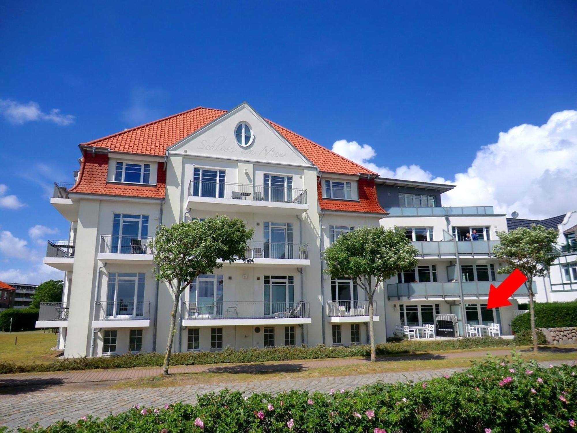 Schloss Am Meer - Whg3 Grosse Terrasse Mit Meerblick Apartment Wyk auf Fohr Bagian luar foto